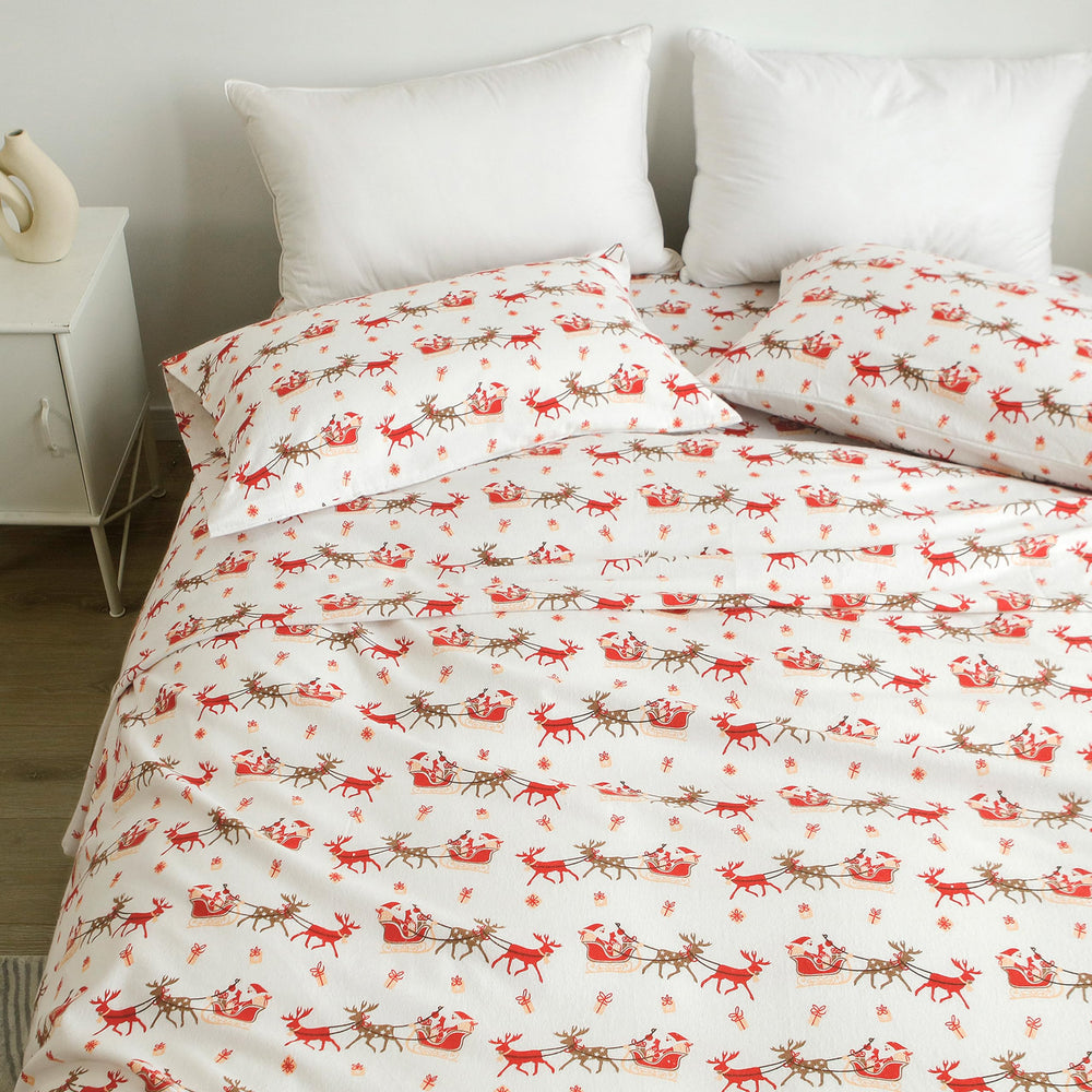 Elegant Comfort profil matelas avec drap-housse montrant profondeur adaptée