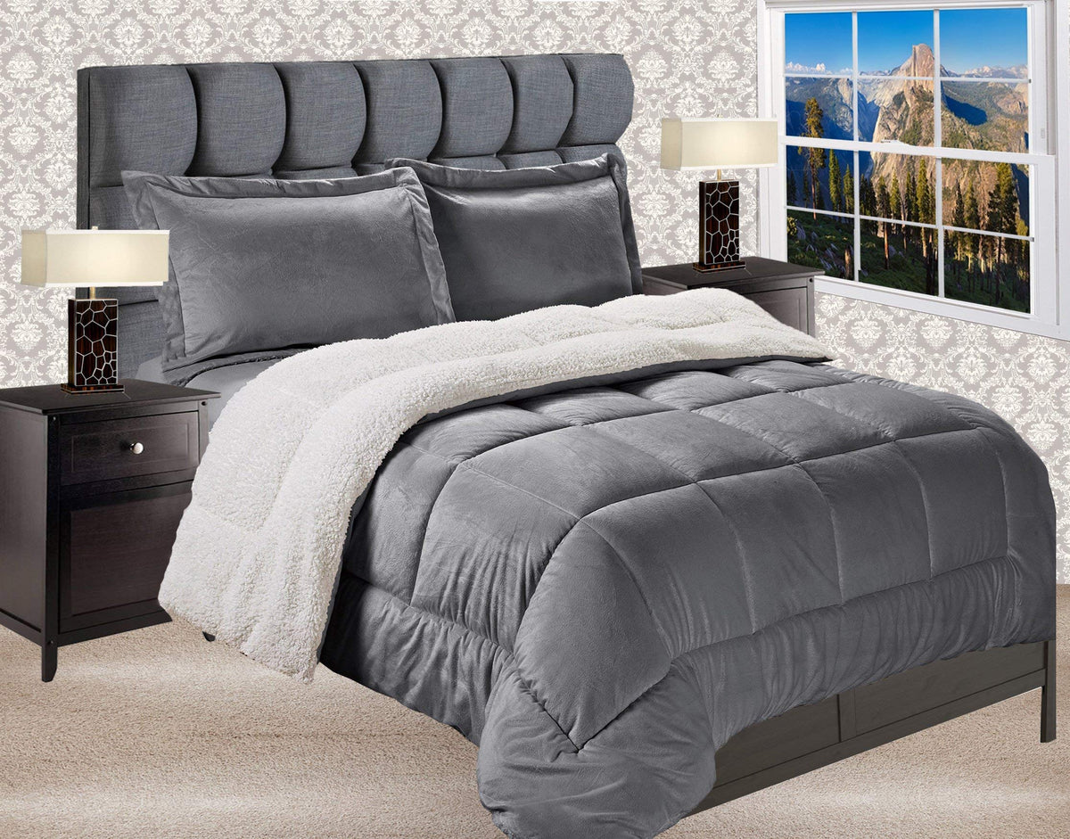 Elegant Comfort couette face micro‑suede douce pour toucher luxueux