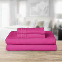 Elegant Comfort détail de la broderie trois lignes apportant une finition élégante