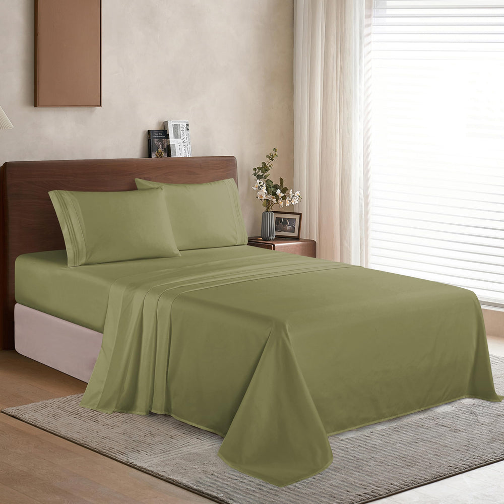 Elegant Comfort gros plan du tissage microfibre pour douceur
