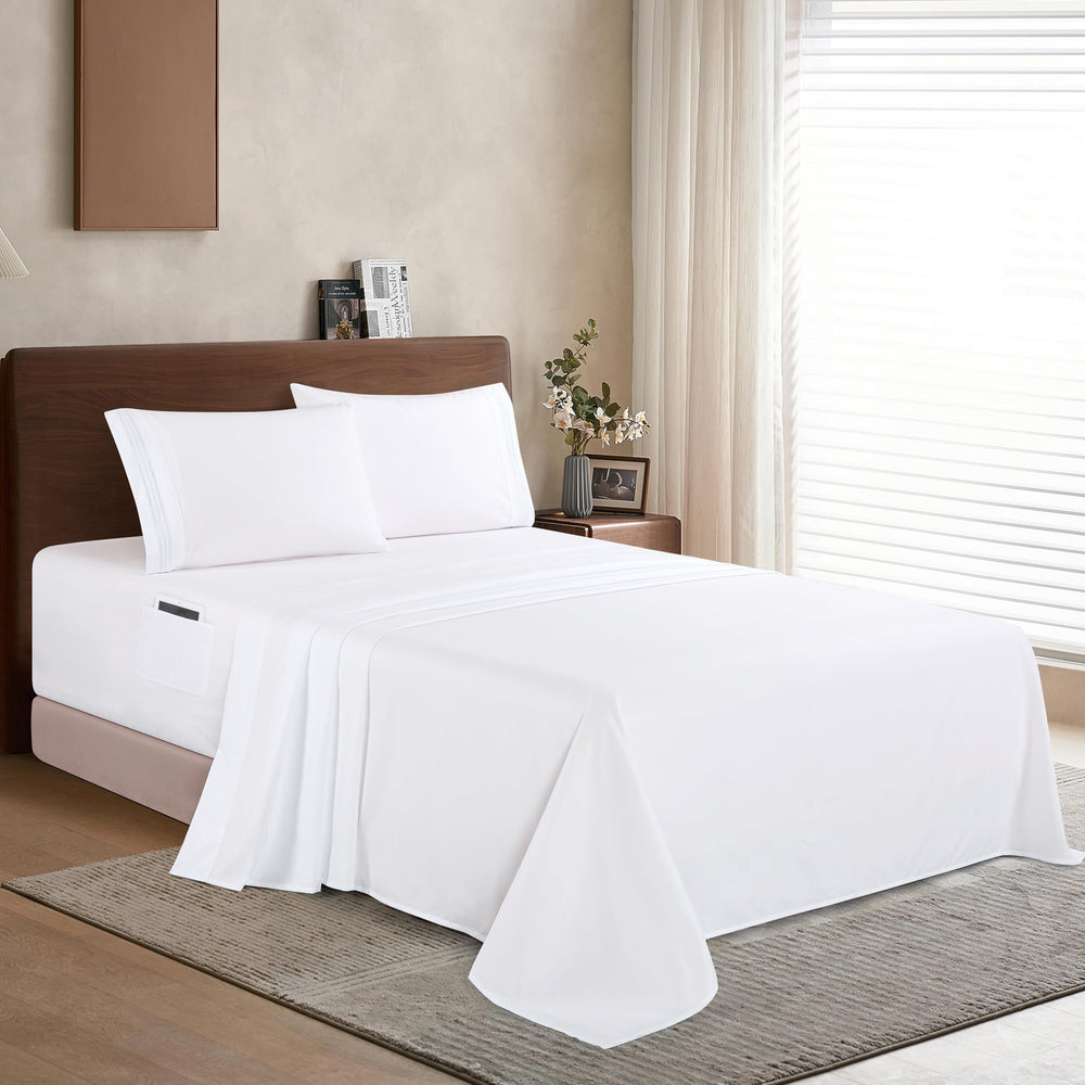 Elegant Comfort drap-housse en place garantissant maintien sûr