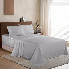 Elegant Comfort drap-housse montrant poche extra profonde et maintien sûr
