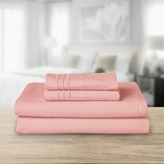Elegant Comfort profil du drap-housse montrant maintien profond sécurisé