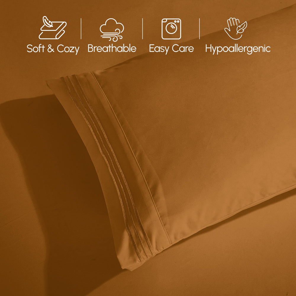 Elegant Comfort lit fait style hôtelier, finition soignée et accueillante