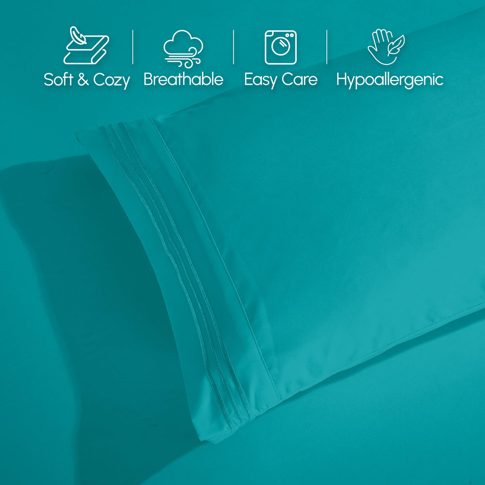 Elegant Comfort lit en situation lifestyle couleur turquoise relaxante