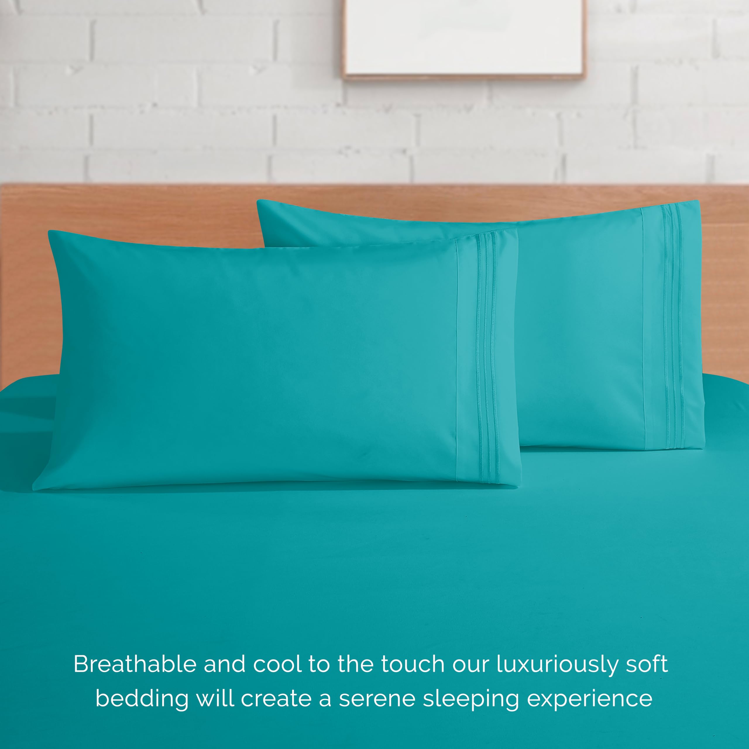 Elegant Comfort taies avec coutures renforcées pour durabilité