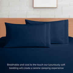 Elegant Comfort taies d'oreiller ultra-douces pour confort et soutien
