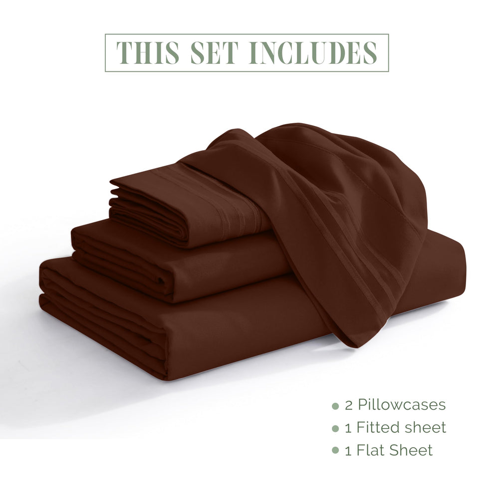 Elegant Comfort texture microfibre brossée montrant douceur au toucher