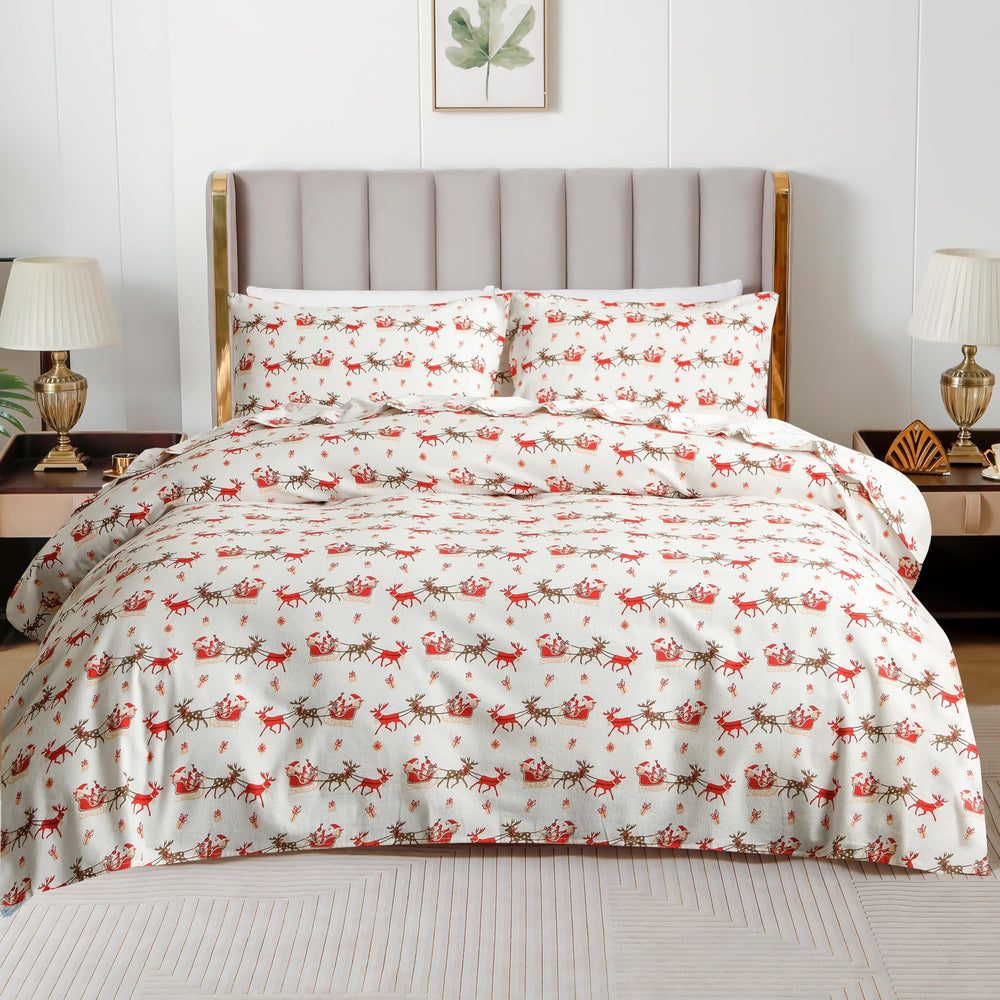 Elegant Comfort gros plan sur texture flanelle montrant douceur et chaleur
