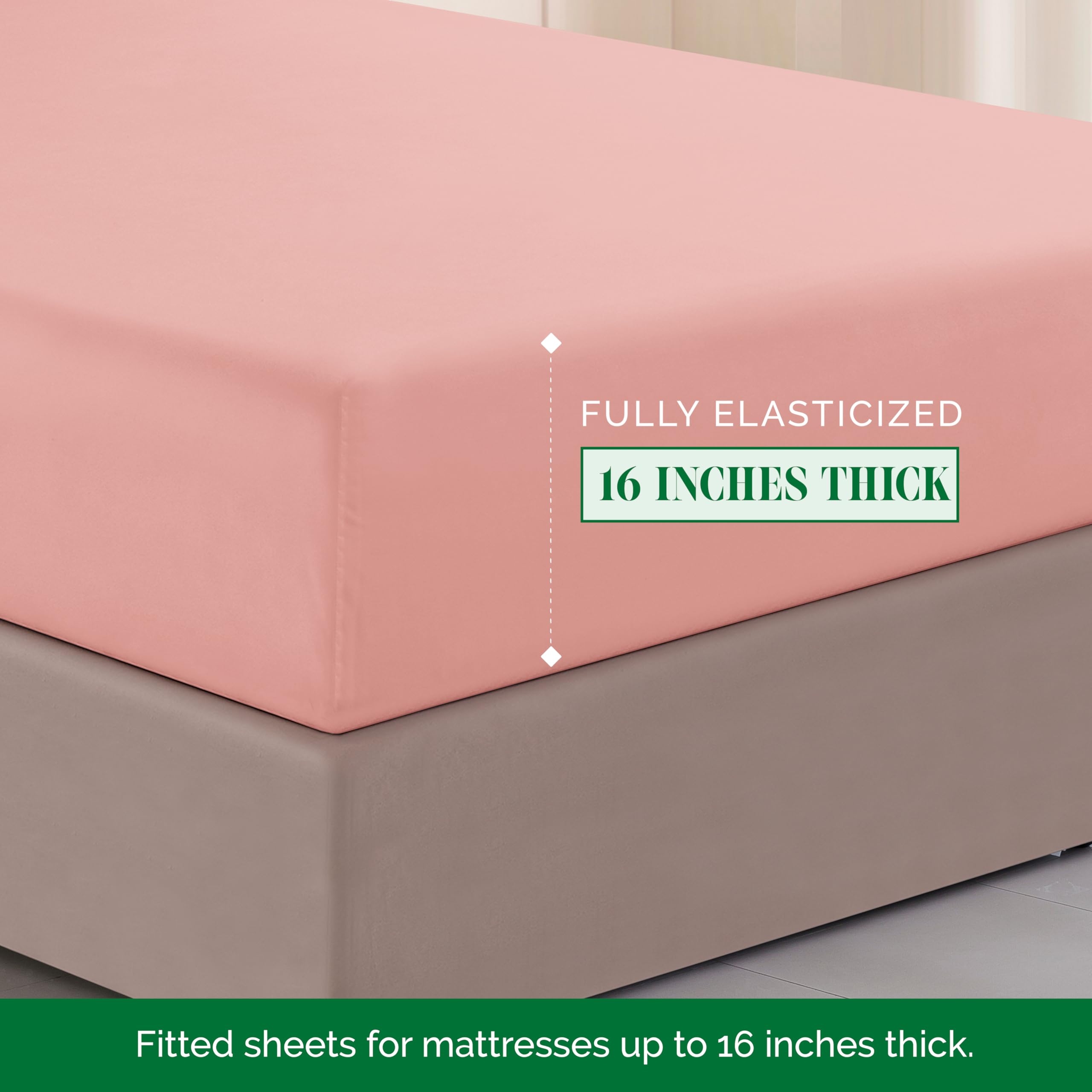 Elegant Comfort texture microfibre ultra-douce montrant confort tactile