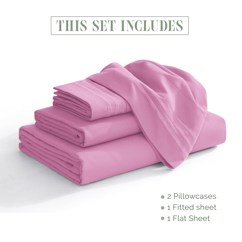 Elegant Comfort texture tissu microfibre brossée, douceur visible et durable