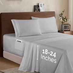 Elegant Comfort gros plan sur la microfibre montrant douceur et densité