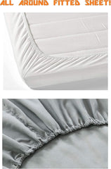 Elegant Comfort poche latérale visible contenant téléphone, praticité près du lit