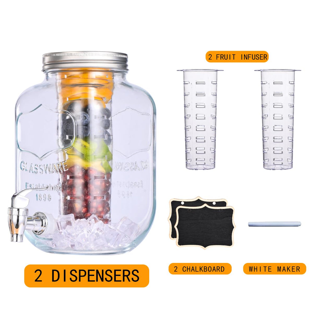 eleganttime infuseur rempli de fruits pour boissons aromatisées