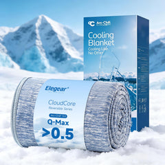 Elegear face Arc-Chill montrant effet frais immédiat et confort