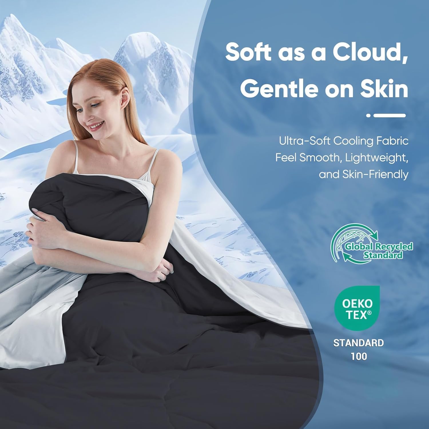 Elegear étiquette avec certifications OEKO‑TEX et GRS, matériaux sûrs et durables