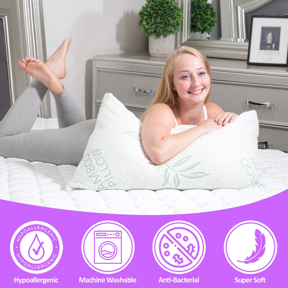 Elif Home Goods gros plan mousse déchiquetée, soutien adaptable
