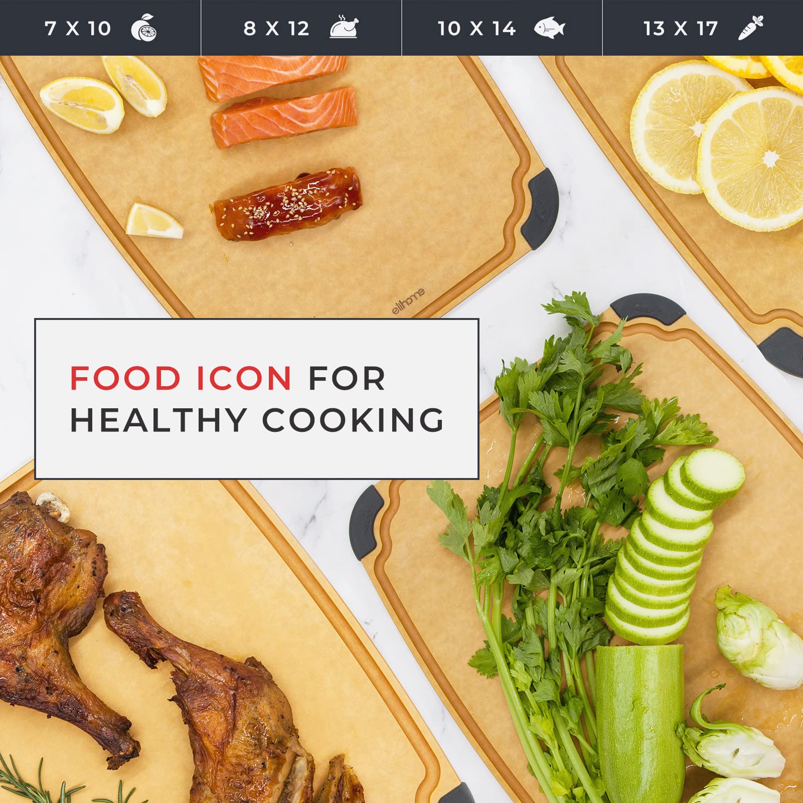 Elihome pictogrammes alimentaires : guide visuel pour séparer aliments