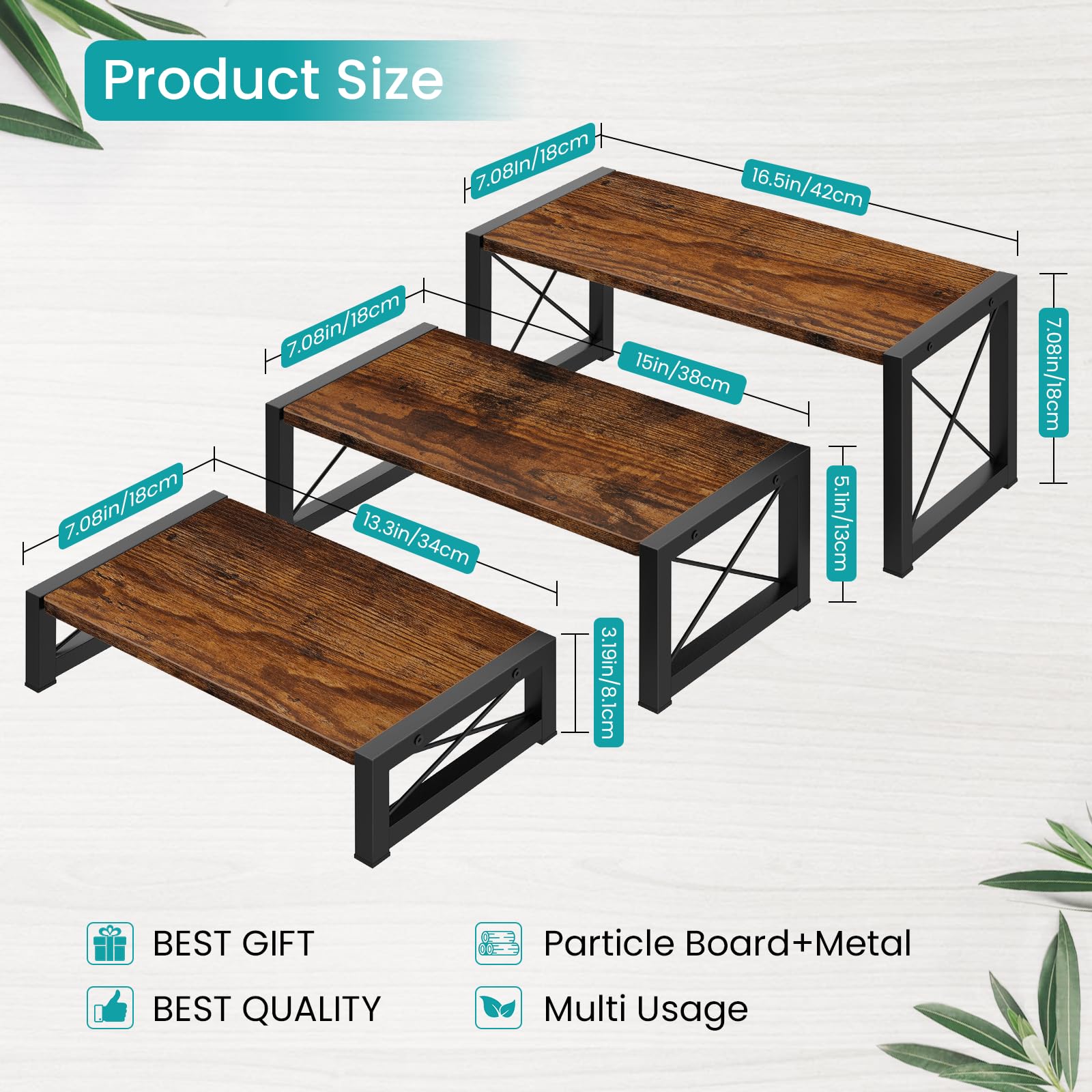 ELITEROO ensemble emboitable pour rangement compact et gain de place