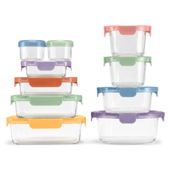 Ello boîtes avant avec couvercles colorés pour organisation pratique