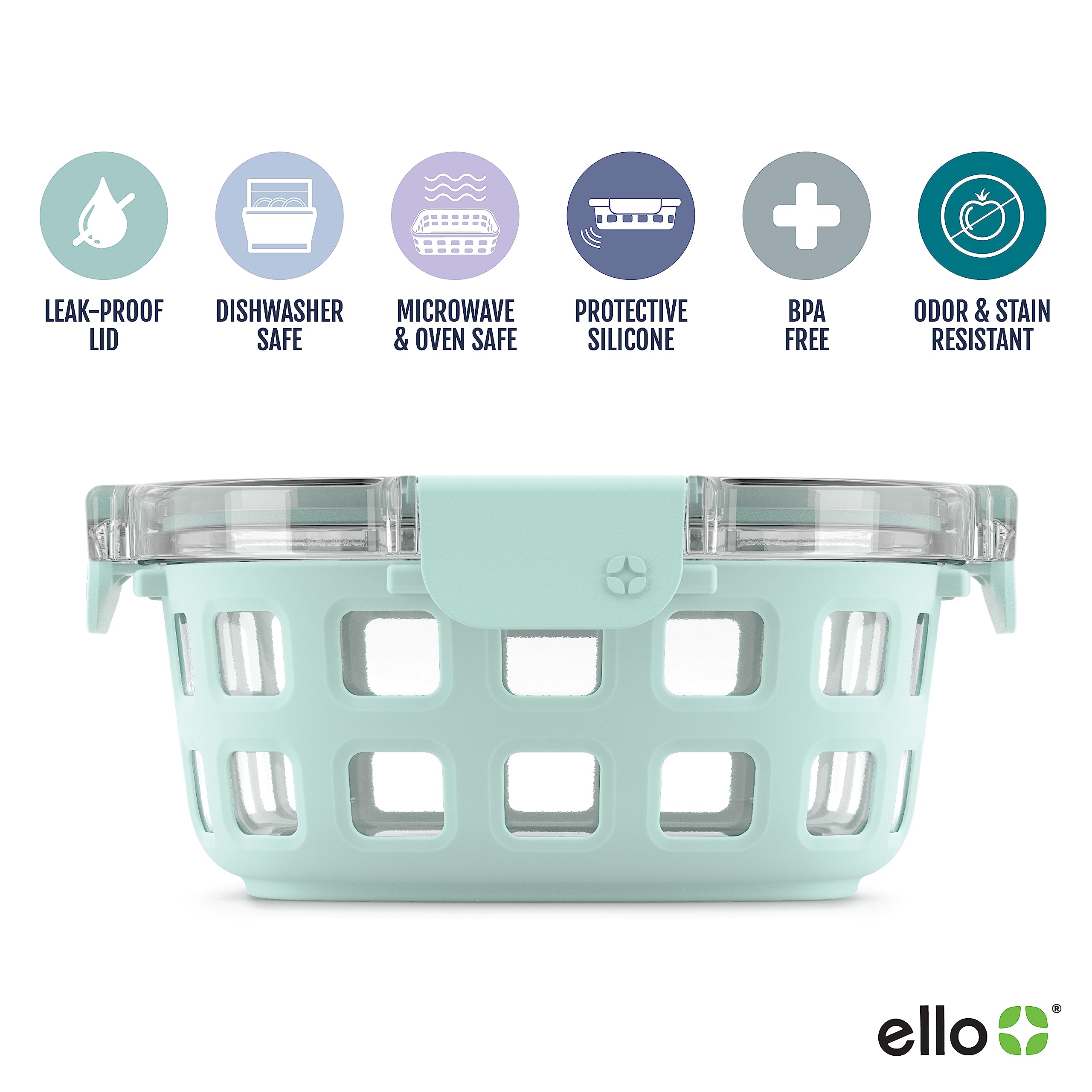 Ello Duraglass gros plan manchette silicone protégeant contre chocs