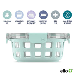 Ello Duraglass gros plan manchette silicone protégeant contre chocs
