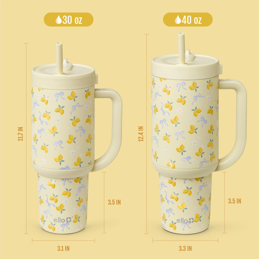 Ello comparaison de taille pour visualiser capacité 40oz pratique