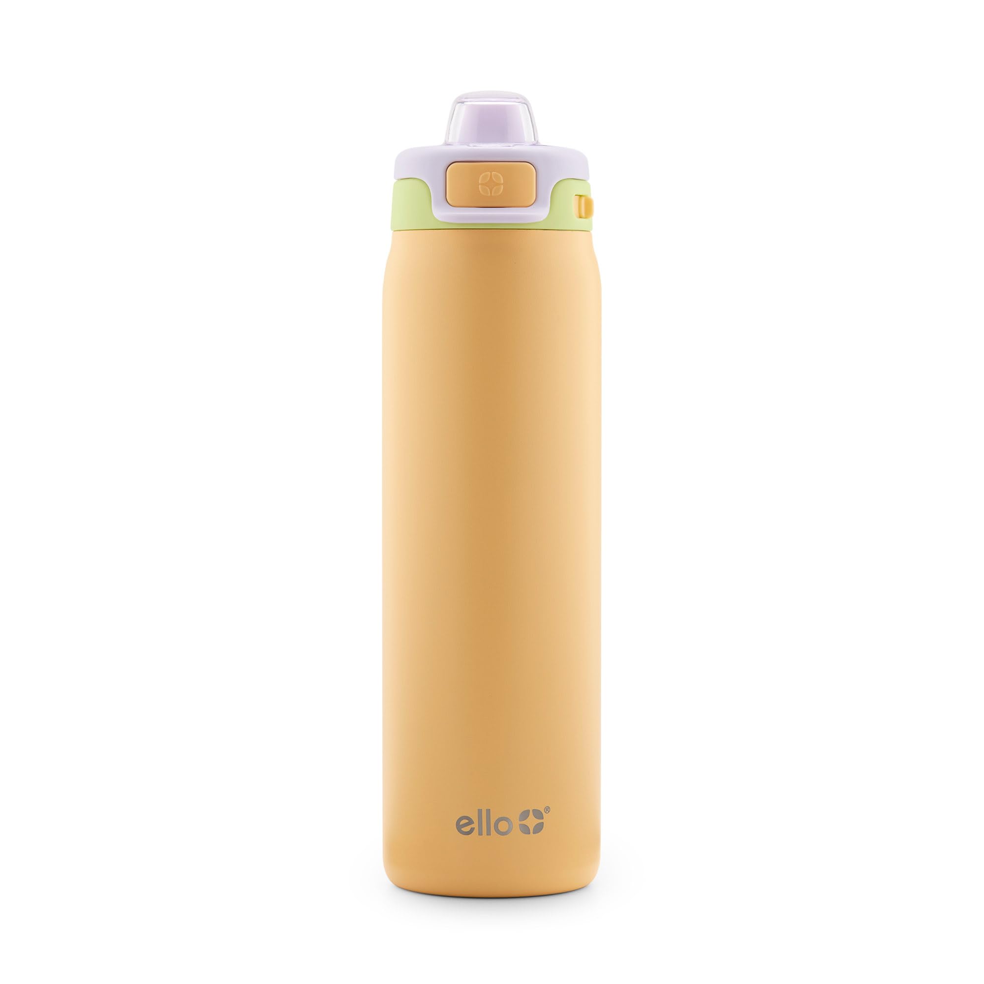 Ello Pop & Fill face avant Sunset Meadow montrant design coloré et capacité 22oz