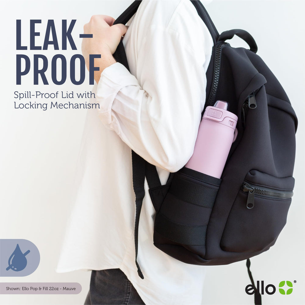 Ello Pop & Fill tenue par l’anse montrant portage pratique et confort