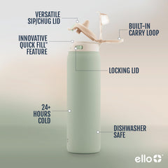 Ello embout silicone gros plan offrant confort et boisson hygiénique