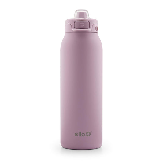 Ello bouteille mauve face avant élégante et transport pratique