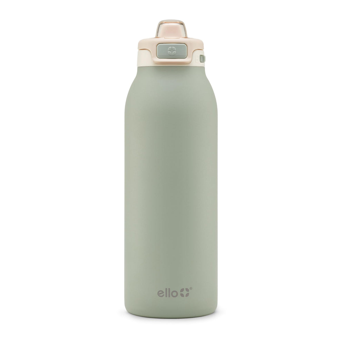 Ello bouteille avant pistache montrant design et finition moderne