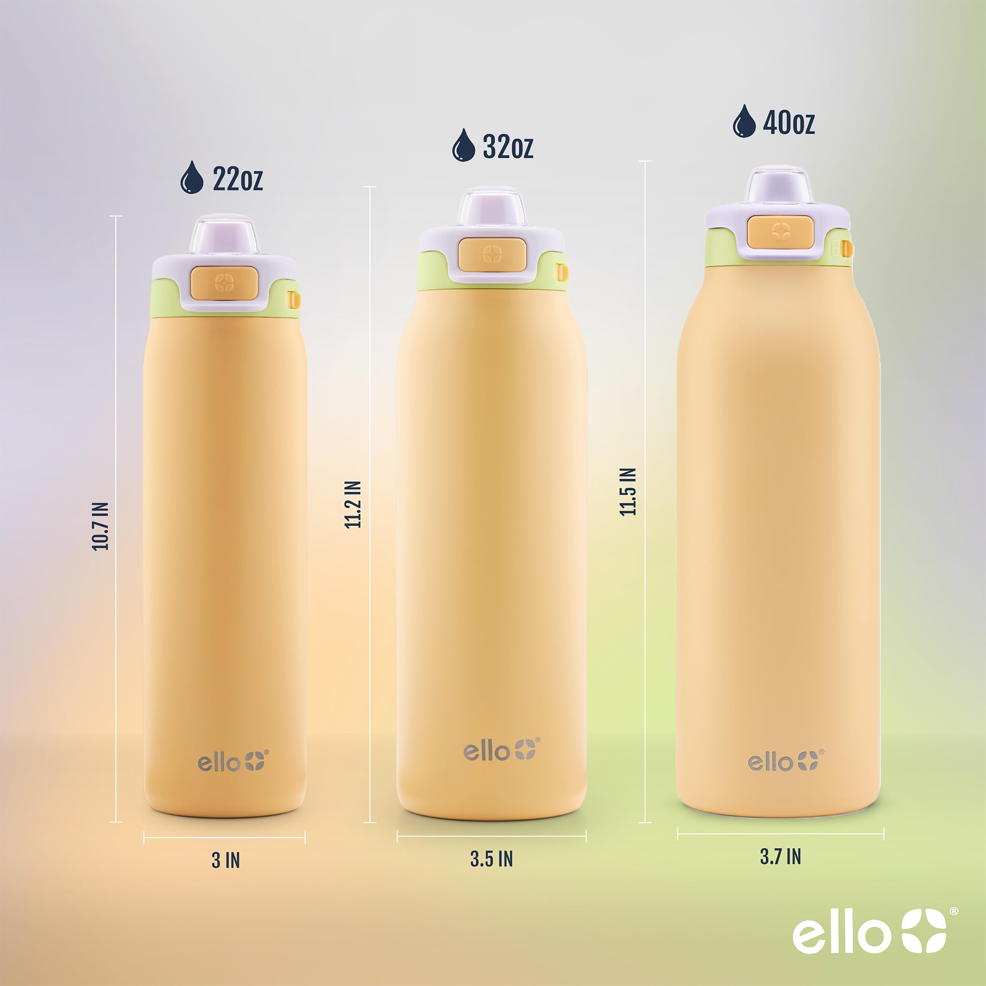 Ello coupe montrant inox double paroi pour conservation du froid
