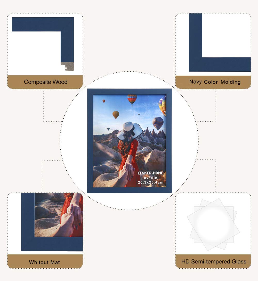 ELSKER&HOME comparaison taille 8x10 pour visualiser l'échelle pratique