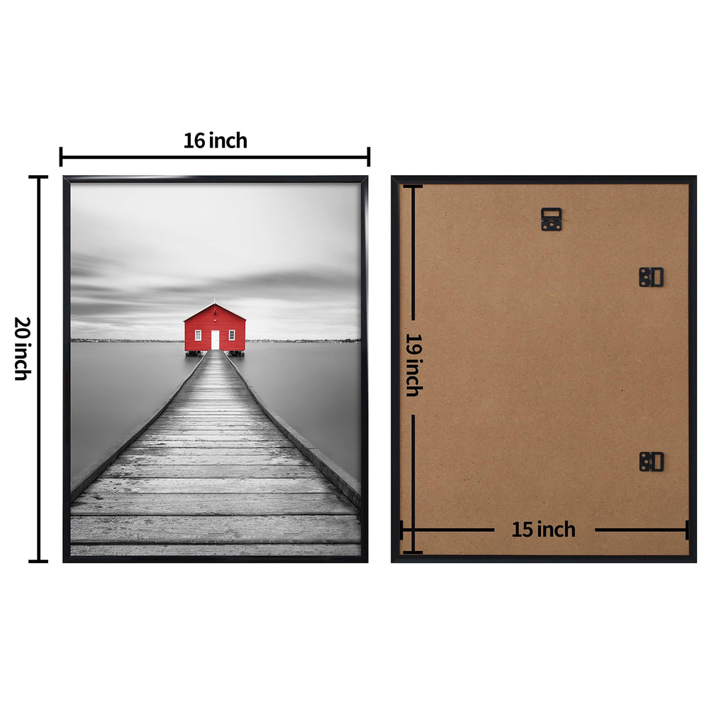 ELSKER&HOME vue arrière avec panneau MDF offrant un maintien stable de l’image
