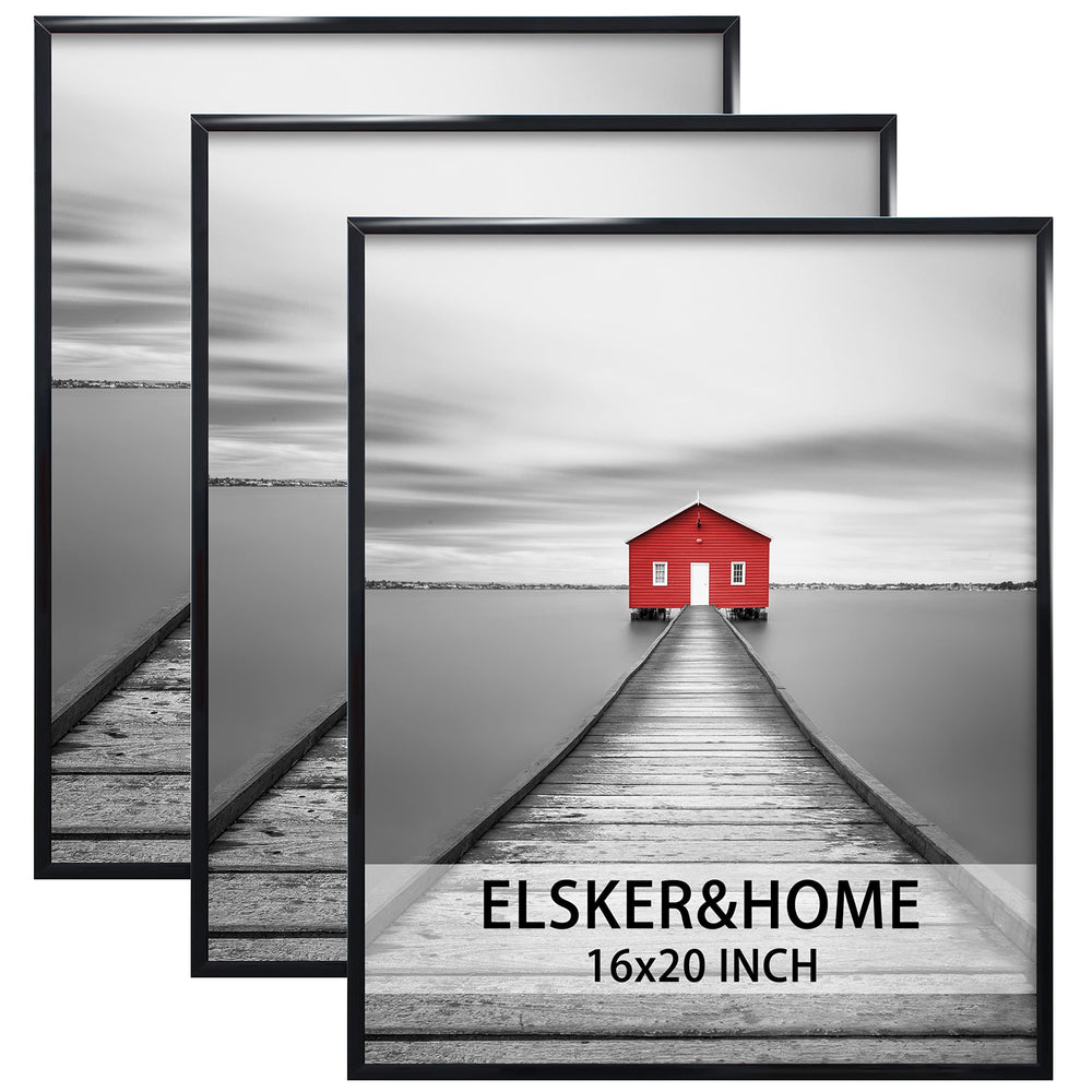 ELSKER&HOME cadre 16x20 vu de face mettant en valeur une affiche, fini élégant