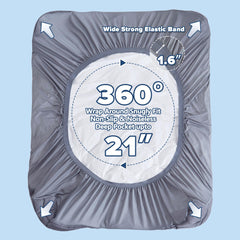 Elven Home détail de la poche extensible 21 po pour un maintien sûr