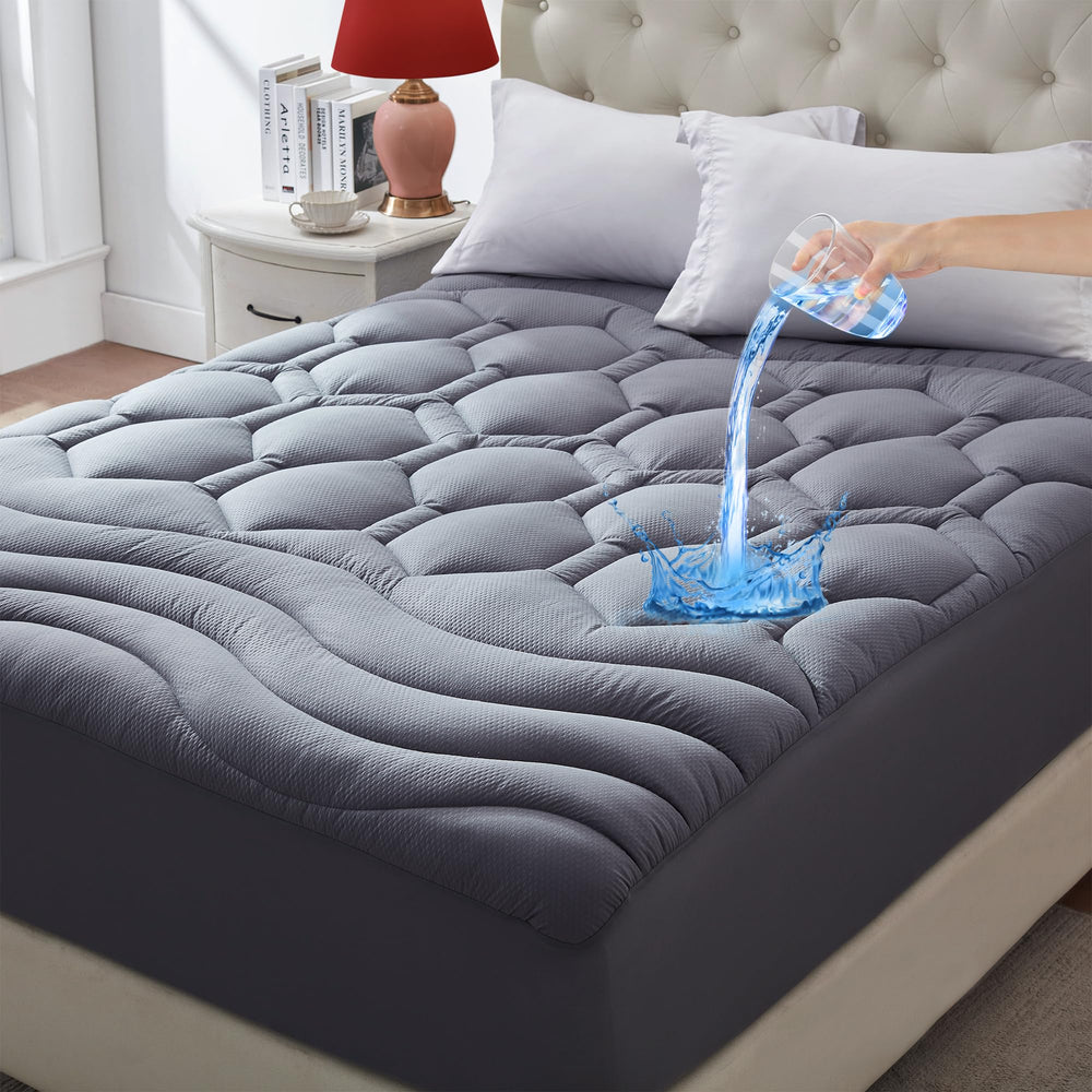 Elven Home surmatelas Twin XL face avant emballage, protection pratique