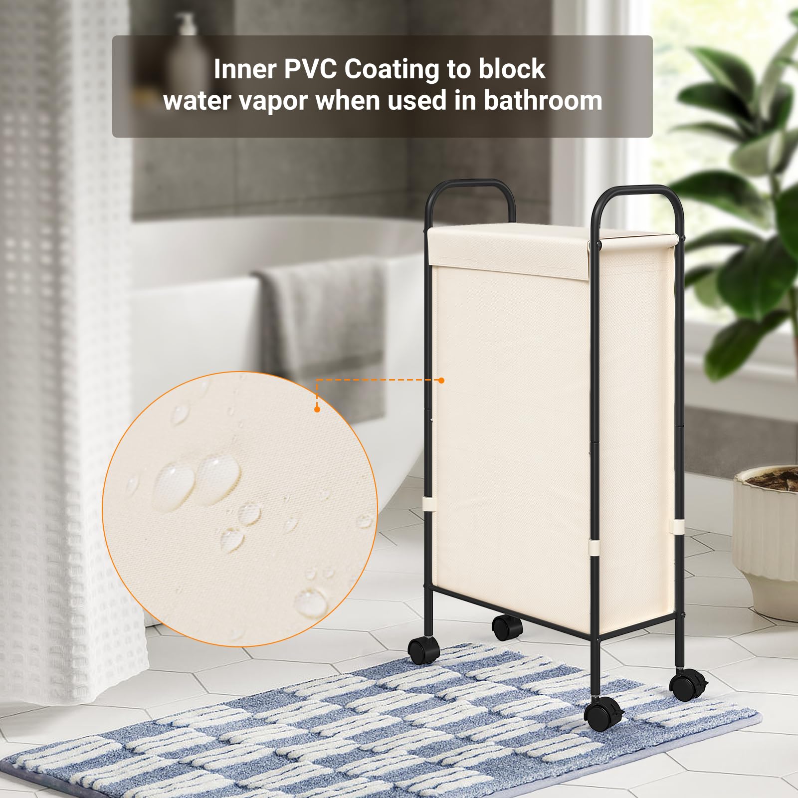 ELYKEN panier fermé avec couvercle pour un intérieur propre et discret