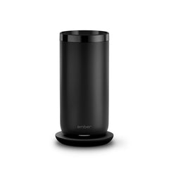 Ember Tumbler face avant noir montrant design élégant et maintien thermique