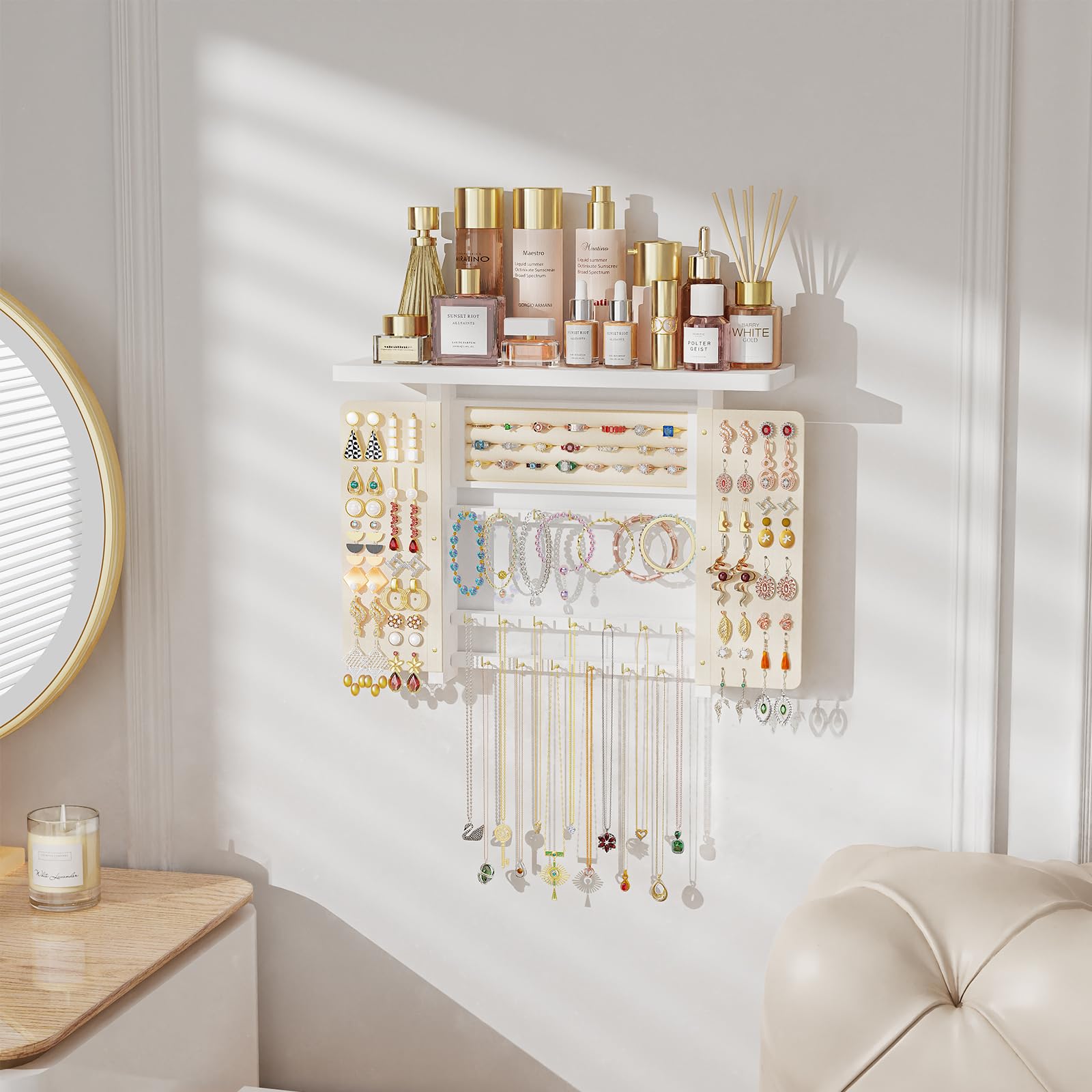 Emfogo plateau supérieur avec parfums pour rangement pratique