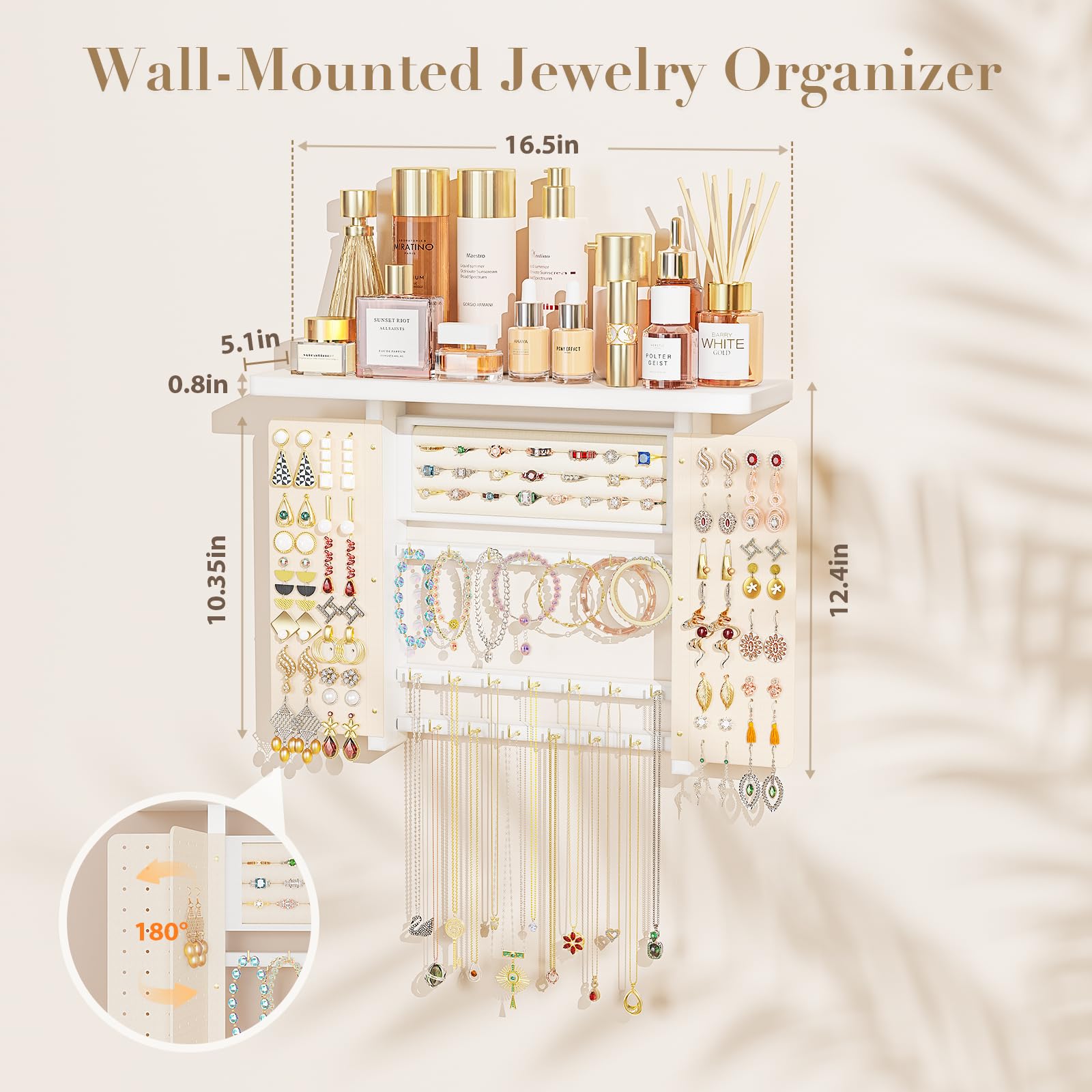 Emfogo supports rotatifs exposant boucles d'oreilles faciles à choisir