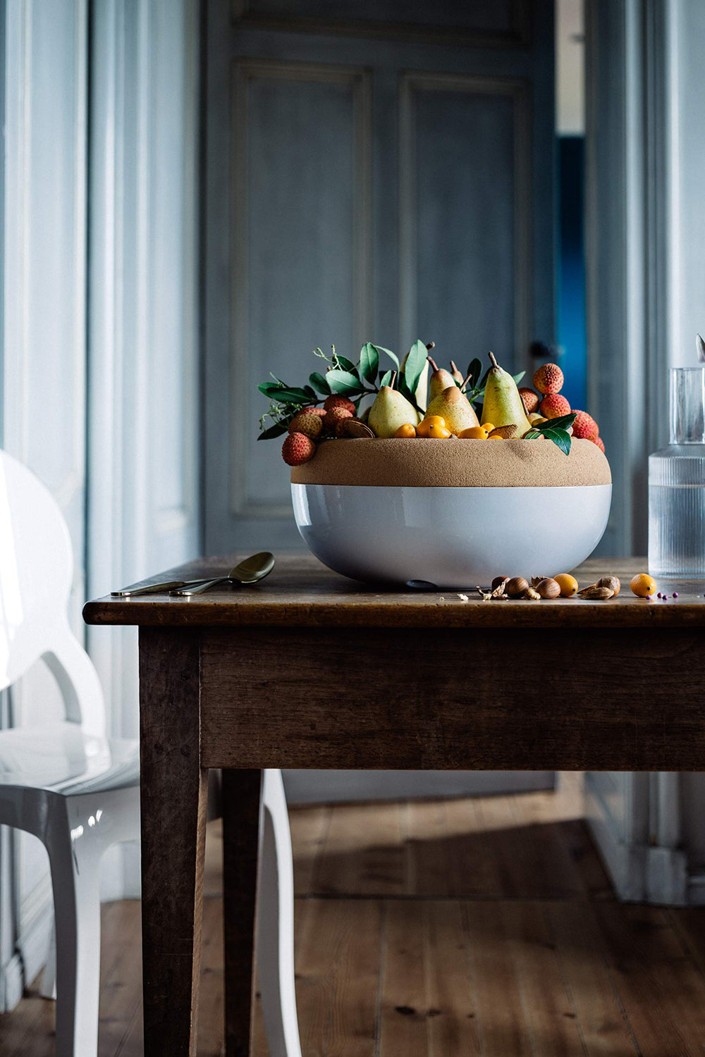 Emile Henry ensemble bol et fruits, solution de présentation et conservation