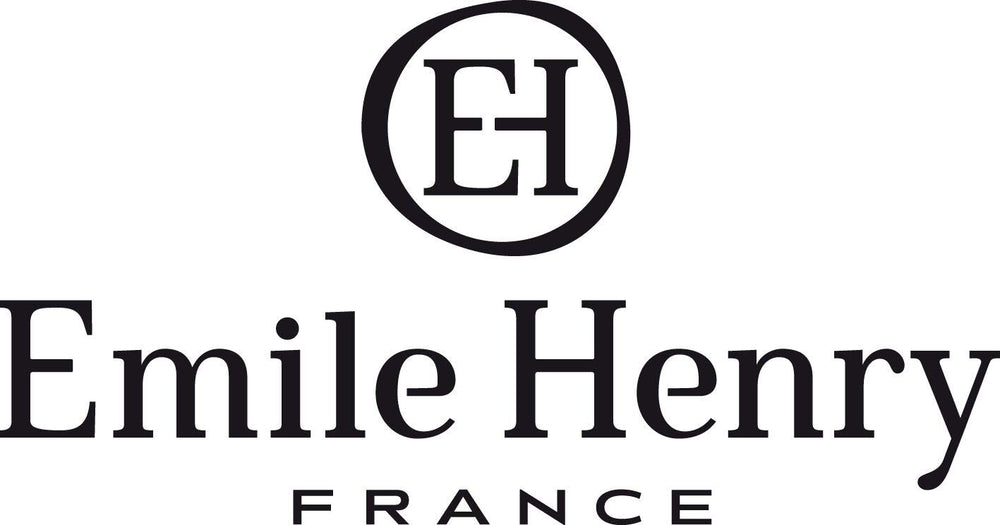 Emile Henry ensemble moule complet en Burgundy prêt à être utilisé