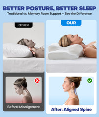 Emircey profil dos utilisé pour visualiser alignement et soutien cervical