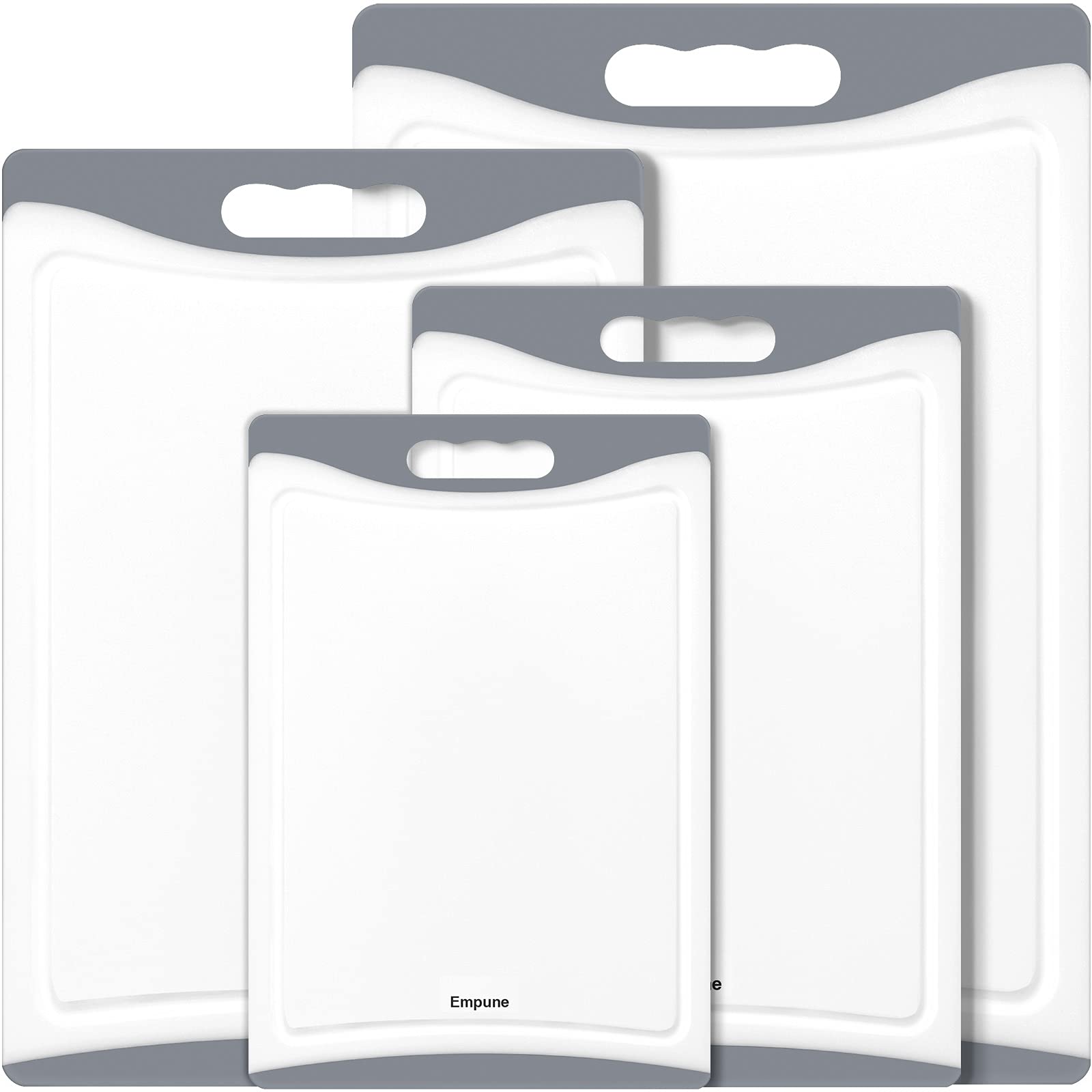 Empune planche ensemble face avant montrant tailles et design pratiques