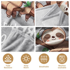 Couverture Encoink mise dans sa boîte cadeau pour une remise élégante