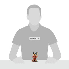Enesco Sorcerer Mickey comparaison taille pour intégration facile