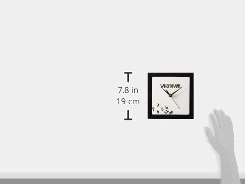 Dos de l'horloge Enesco montrant la fente d'accrochage et simplicité d'installation