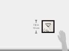 Dos de l'horloge Enesco montrant la fente d'accrochage et simplicité d'installation
